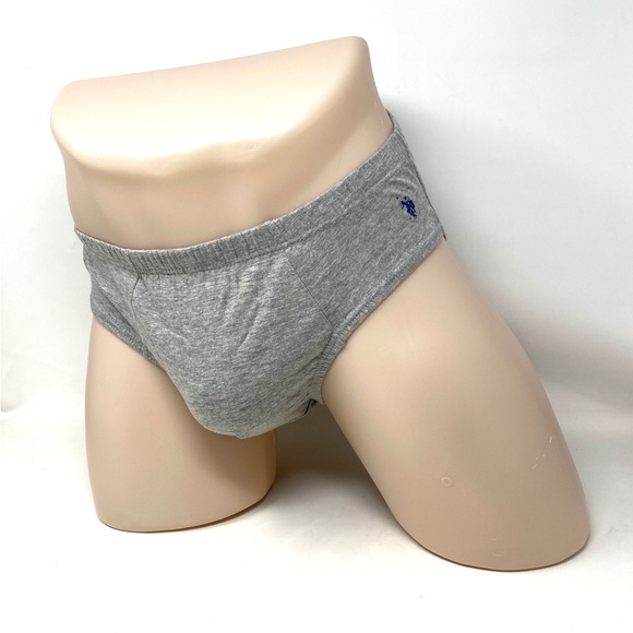 💖MEGA SALE💖US POLO ASSN. Men's Underwear LOW RISE BRIEFS Navy USMOOCPB04006 - Picture 4 of 8